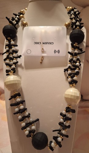 Collana donna colre bianca - collana,