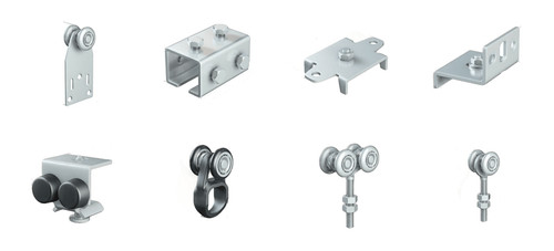 Kit accessori binario porte - kit,
