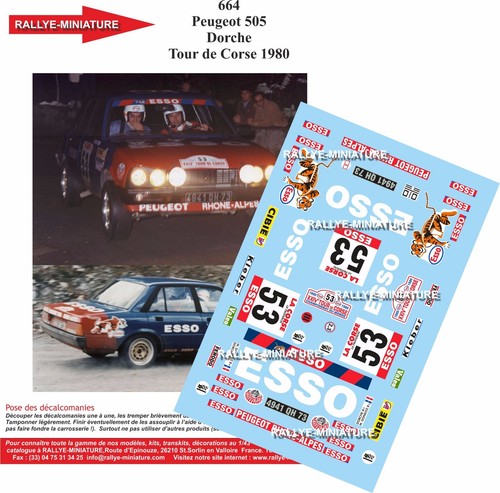 Decals ref 0664 peugeot - decals,