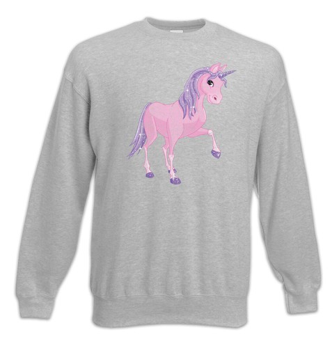 Felpa unicorno rosa - unicorno,