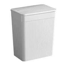 Cestino di Carta Tipo Press, Contenitore Spazzatura Sottile, Pattumiera Camera da Letto (L)