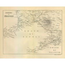 Mappa storica - Napoli Italia