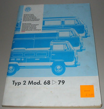 Ersatzteilkatalog Bildkatalog VW T2 / T 2 Bulli Transporter / Pritsche 1968 - 79