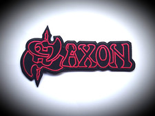S/ROCK BAND IRON OR SEW ON EMBROIDERED QUALITY PATCH UK SELLER/SAXON