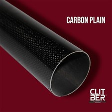 Silenziatore ricambio scarico terminale in carbonio Plain ø60 x ø63 x L500mm