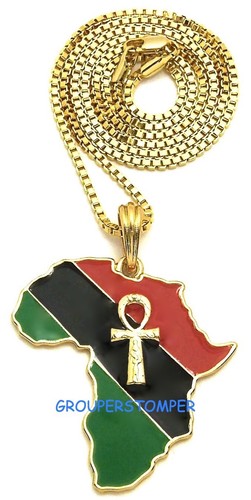 Collana pendente ankh - ankh, africa