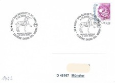 Italia Timbro Speciale San Benedetto Po - Unicorno, Unicorno, Teatro delle Bambole