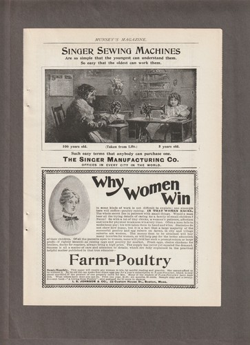 1897 singer macchina cucire - singer, da
