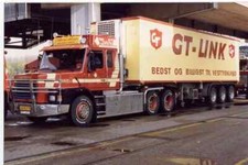 Tekno 84408 Scania T 142 Trattore 6X4 + Semi Frigorifero 3 Assi Werner J Nielsen