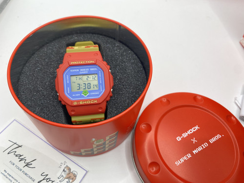 Casio shock super mario - casio,