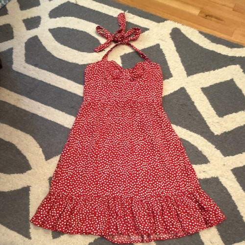 Abito forever rosso bianco - forever, 21