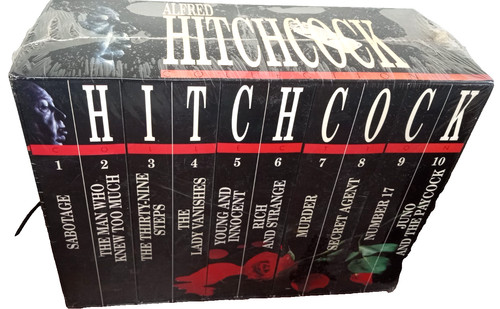 Alfred hitchcock vhs - alfred, box