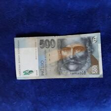 Slovacchia rara banconota 500