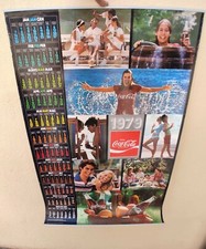 calendario poster COCA COLA vintage 1979 da collezione