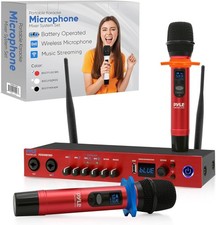 Pyle PDWM811RD UHF Wireless