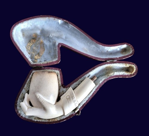 Ancienne pipe écume mer - ancienne,