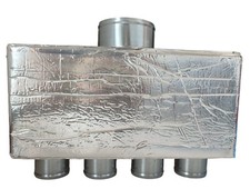 Plenum in lamiera zincata per