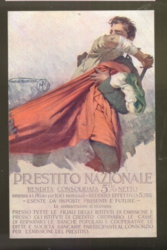 Cartolina prestito nazionale - cartolina,