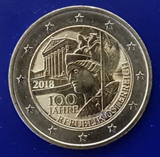 2 euro 2018 Austria 100 anni