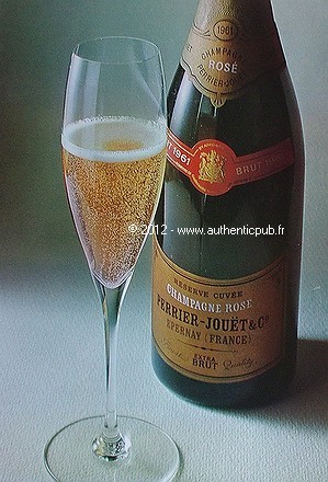 Publicite champagne rose - publicite,
