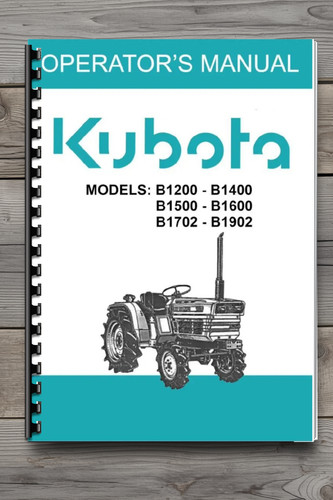 Kubota b1200 b1400 b1500 b1600 - kubota,