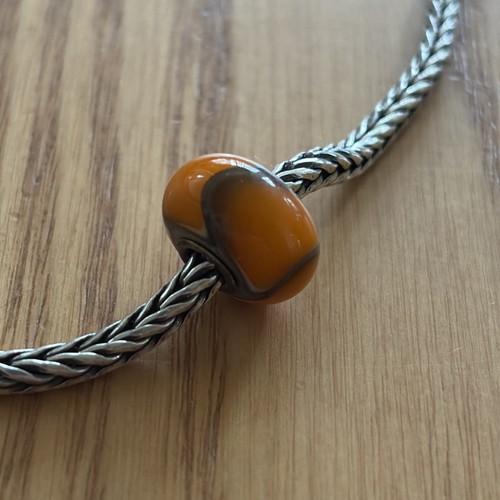 Trollbeads arancione armadillo - arancione,