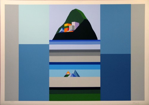 Keizo morishita serigrafia - keizo, morishita,