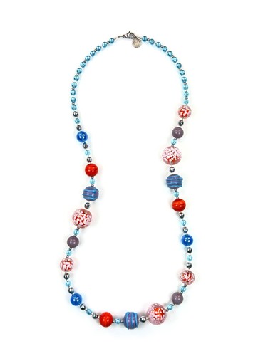 Collana antica murrina venezia - collana,