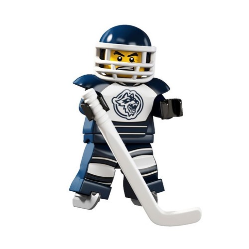Lego giocatore hockey - lego,