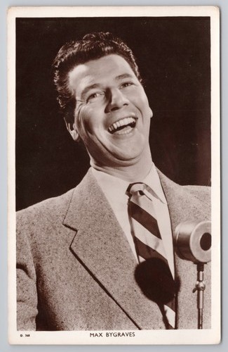 Rppc max bygraves - bygraves, entertainer