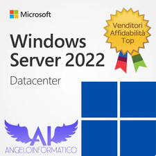 WINDOWS SERVER 2022 DATACENTER LICENZA ORIGINALE FATTURA E GARANZIA