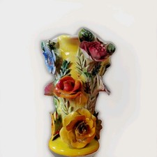 vaso in ceramica smaltata con