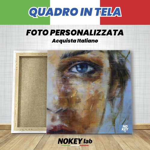 Foto quadro stampa tela - stampa, su