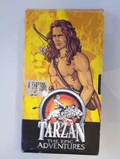 VHS USED TARZAN THE EPIC ADVENTURES : TARZAN E IL DIAMANTE SCARLATTO