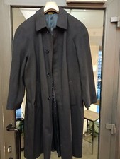 Cappotto 100 Puro Cashmere, Colore Blù, Misure Postate