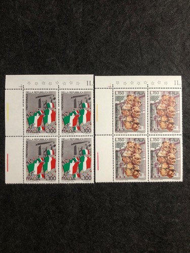 Italia repubblica trentennale - italia, repubblica,
