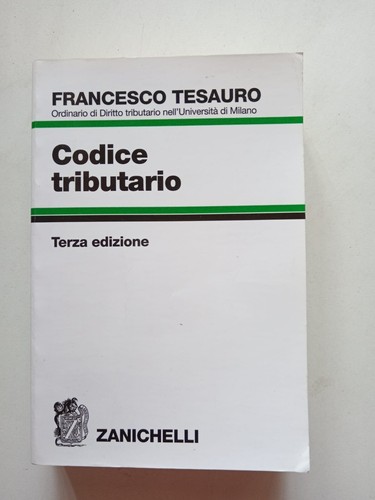 Codice tributario francesco - tributario,,