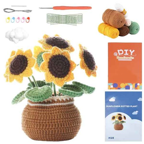 Kit per uncinetto con filato - kit,