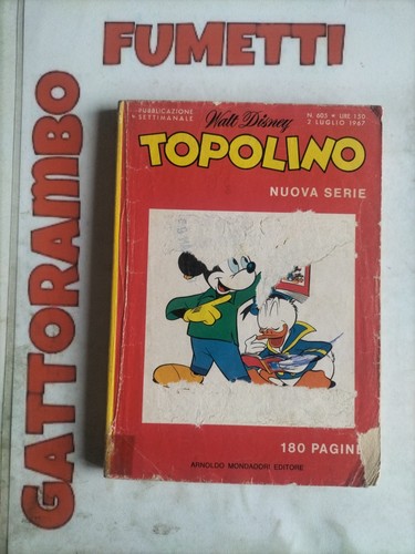 Topolino 605 con - topolino, n.605