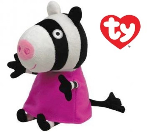 Peppa pig zoe zebra peluche - zoe,