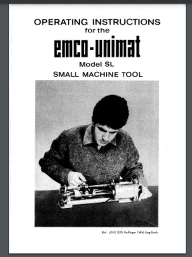 Emco unimat tornio ricambi - unimat,