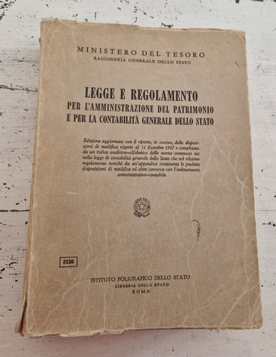 Legge regolamento per - legge,