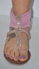 INFRADITO TESSUTO ROSA CON