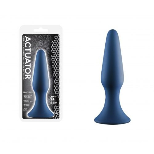 Plug dildo anale silicone - in,