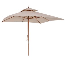 Outsunny Ombrellone 3x3 m da