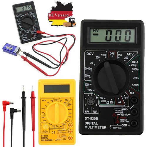 Multimetro digitale lcd dc - multimetro,