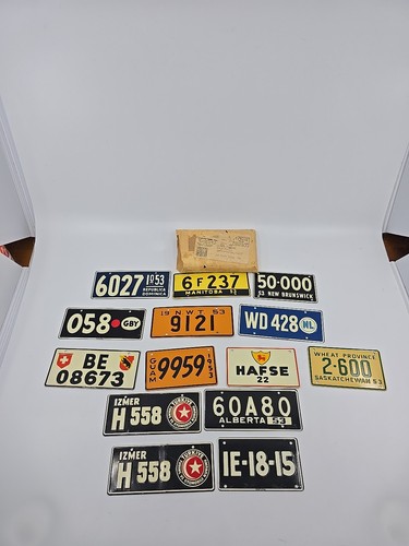 Lotto targhe bici - di, 14