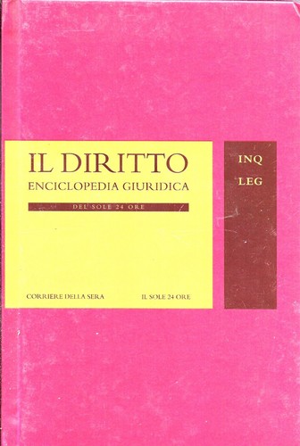 Diritto enciclopedia - il,
