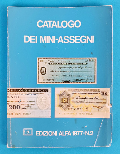 Catalogo dei mini assegni - mini,