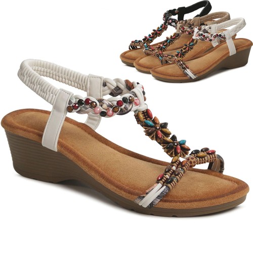 Sandali con zeppa - con,